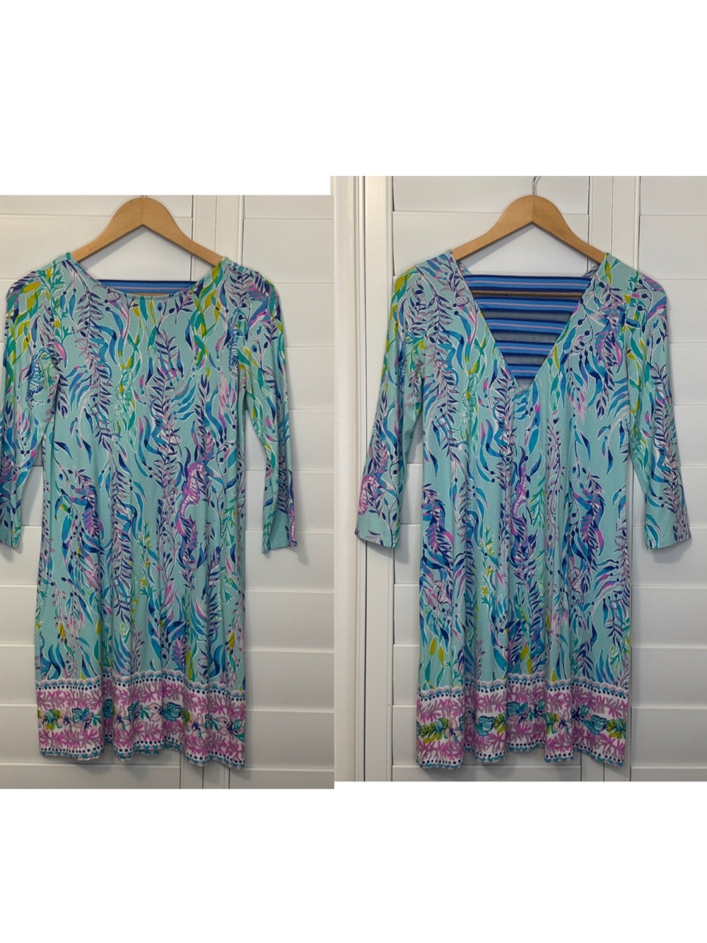Lilly Pulitzer Ophelia swing dress with strappy back